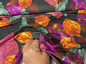 Viscosejersey - efterårsbalde i fine toner